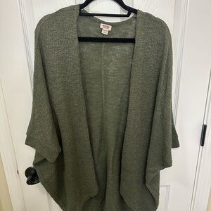 Mossimo Women’s XXL Moss/green cardigan